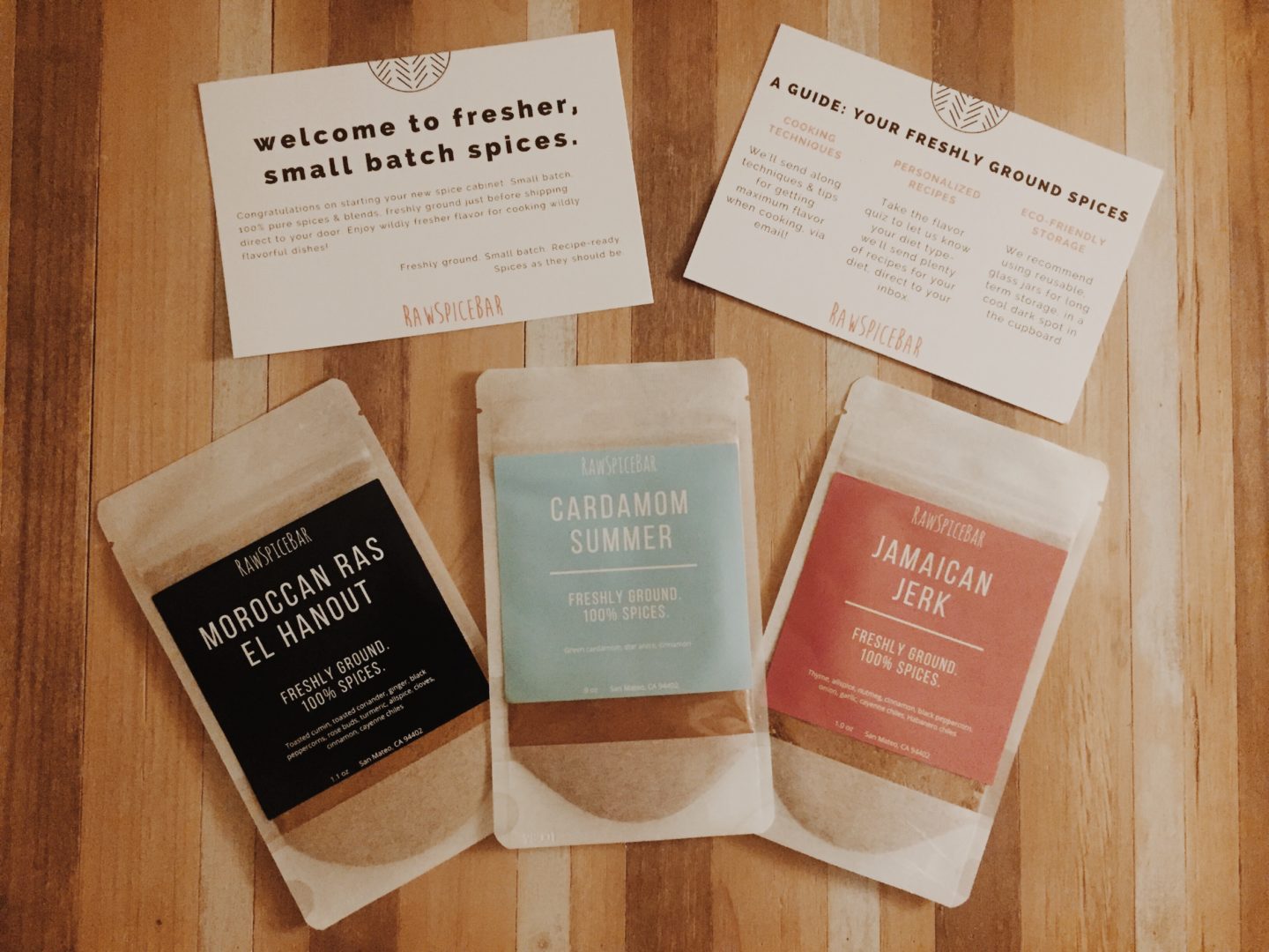 Raw Spice Bar: Fresh Custom Spice Blends Every Month