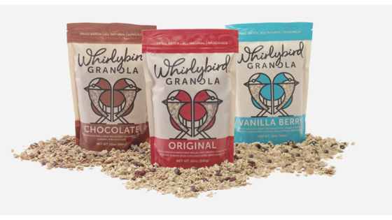 Give Granola A Whirl with WhirlyBird Granola