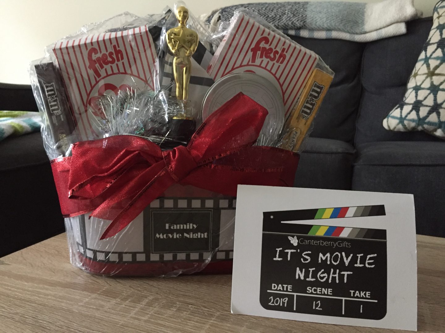 Date Night is More Fun with a Movie Night Gift Basket from Canterberry Gifts