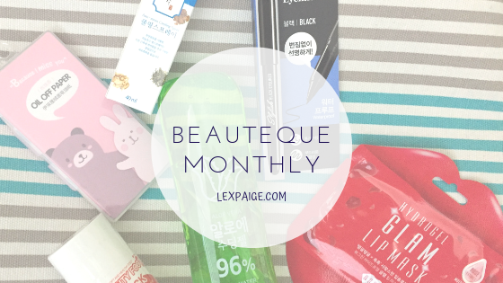 Korean Beauty Unboxing with Beauteque Monthly