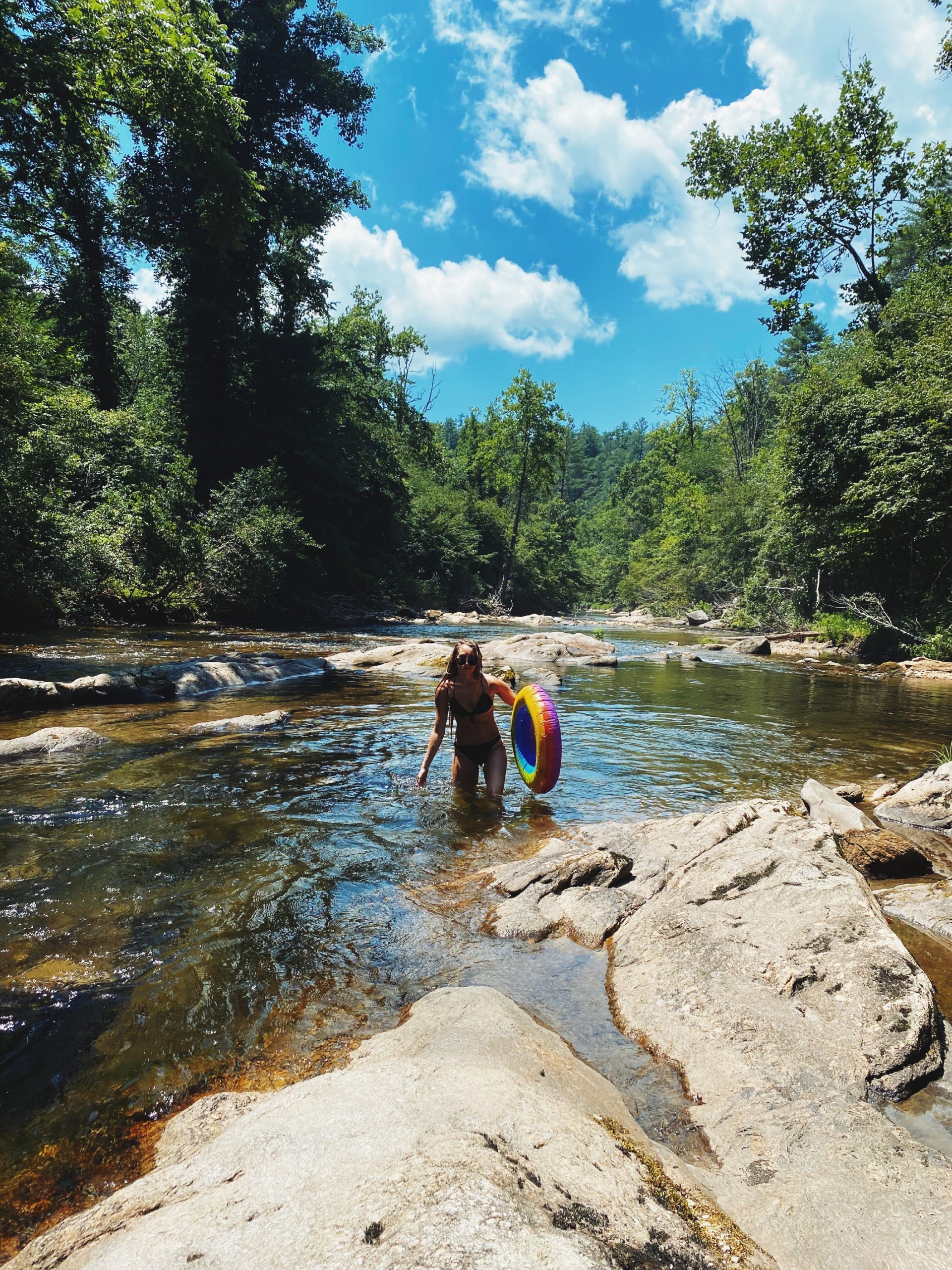 Buying A $1 Float And Going River Tubing in North Carolina