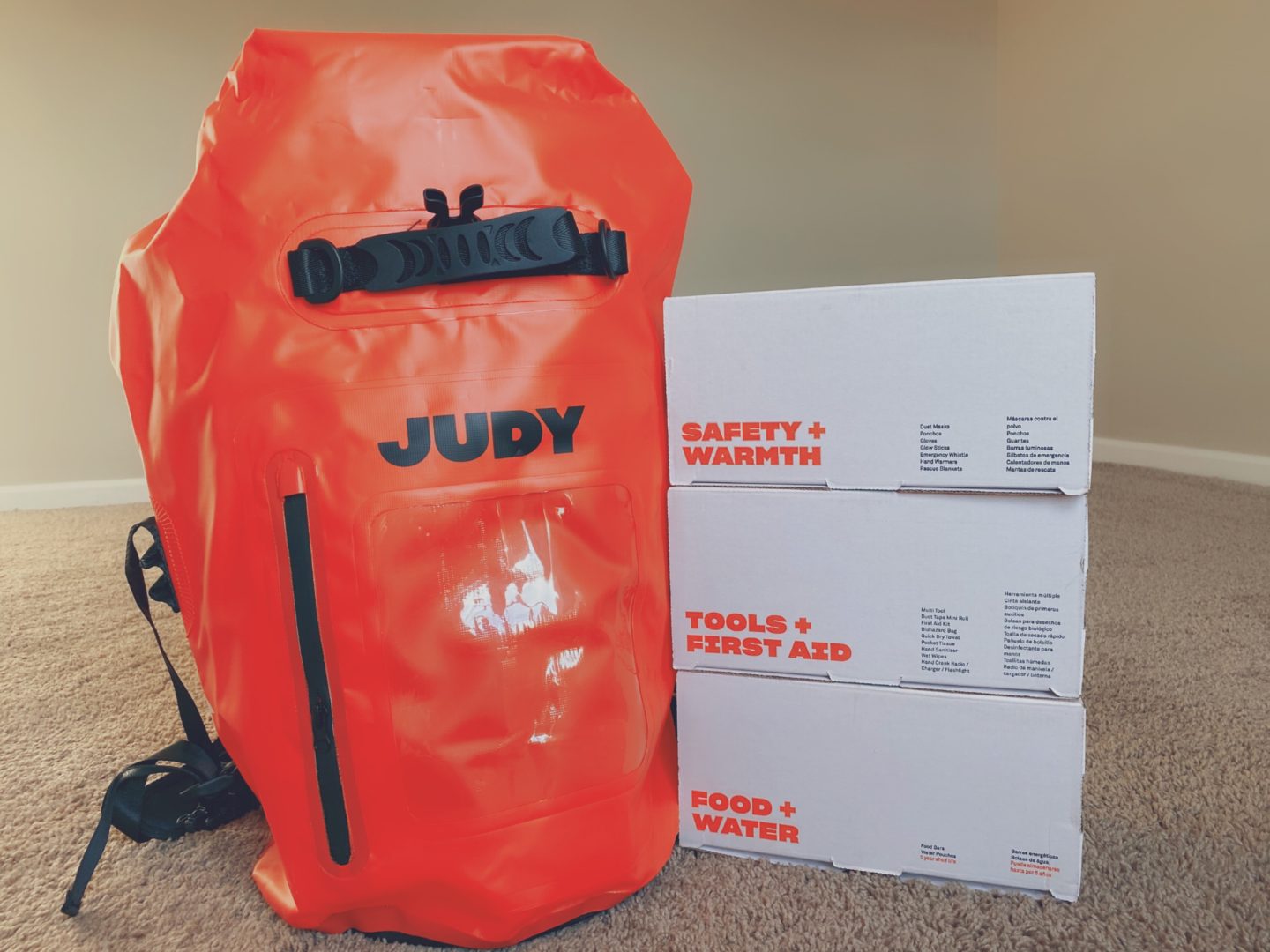Keep Your Family Safe as can be with JUDY Emergency Preparedness Kits