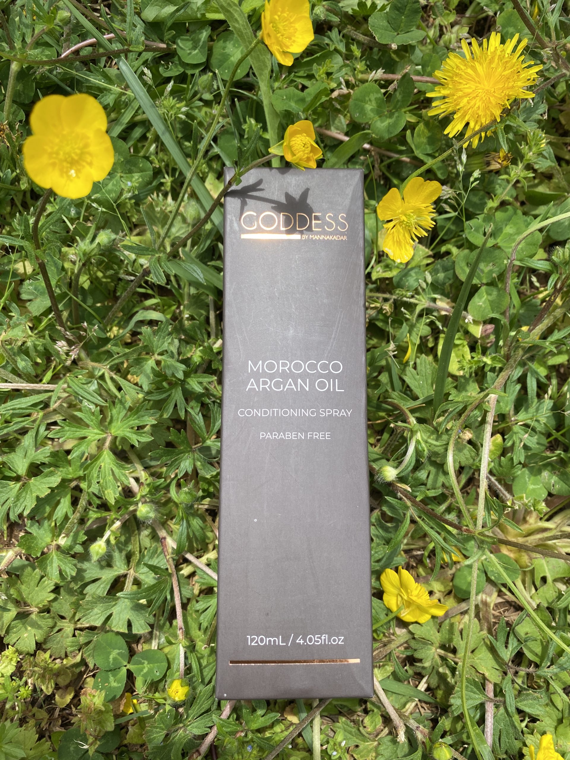 Goddess Morocco Argan Oil Conditioning Spray: Value of $32