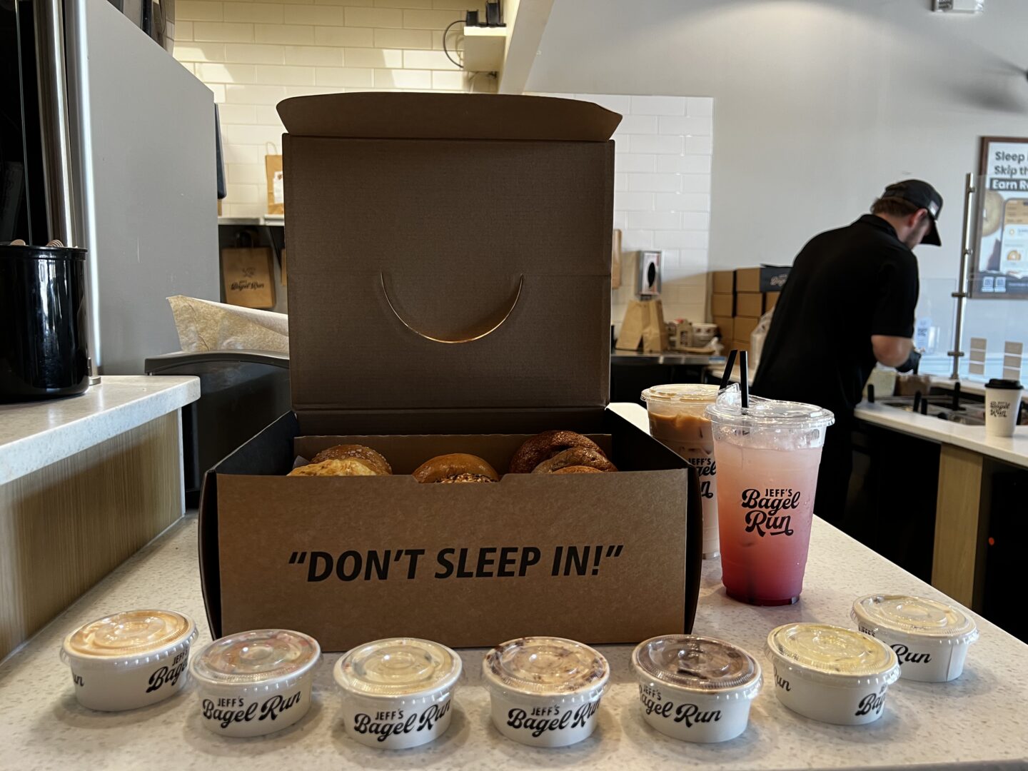 Don’t Sleep On Jeff’s Bagel Run in Wake Forest, North Carolina