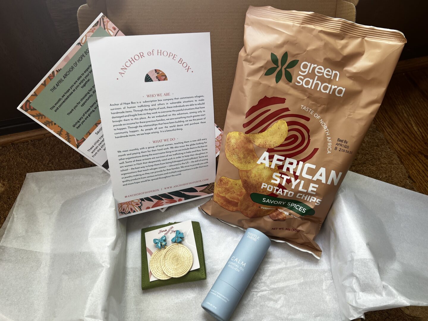 Anchor of Hope Box: Subscription with a Purpose